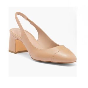 Stuart Weitzman 
Milla 55 Slingback Pump women 
495 Sz6 gently used
Golden Beige